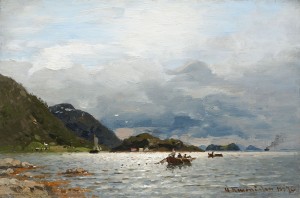 Sailling on the lake